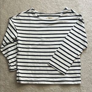 Madewell Striped Long Sleeve Top